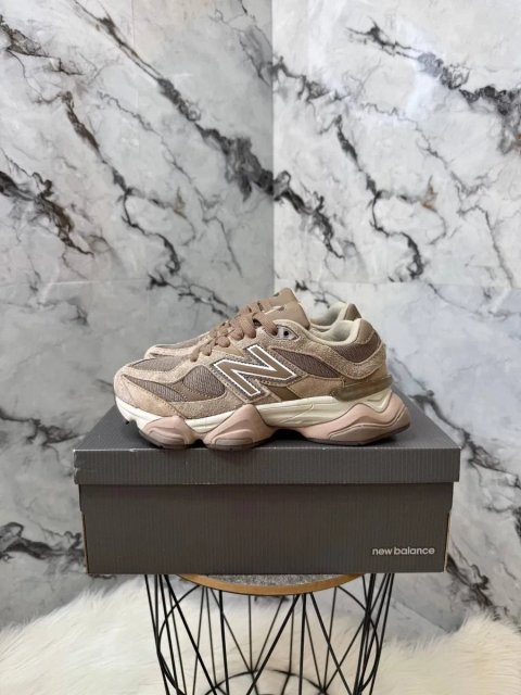 New Balance 9060 Brown Mushroom кросівки ню беланс 9060 коричневі