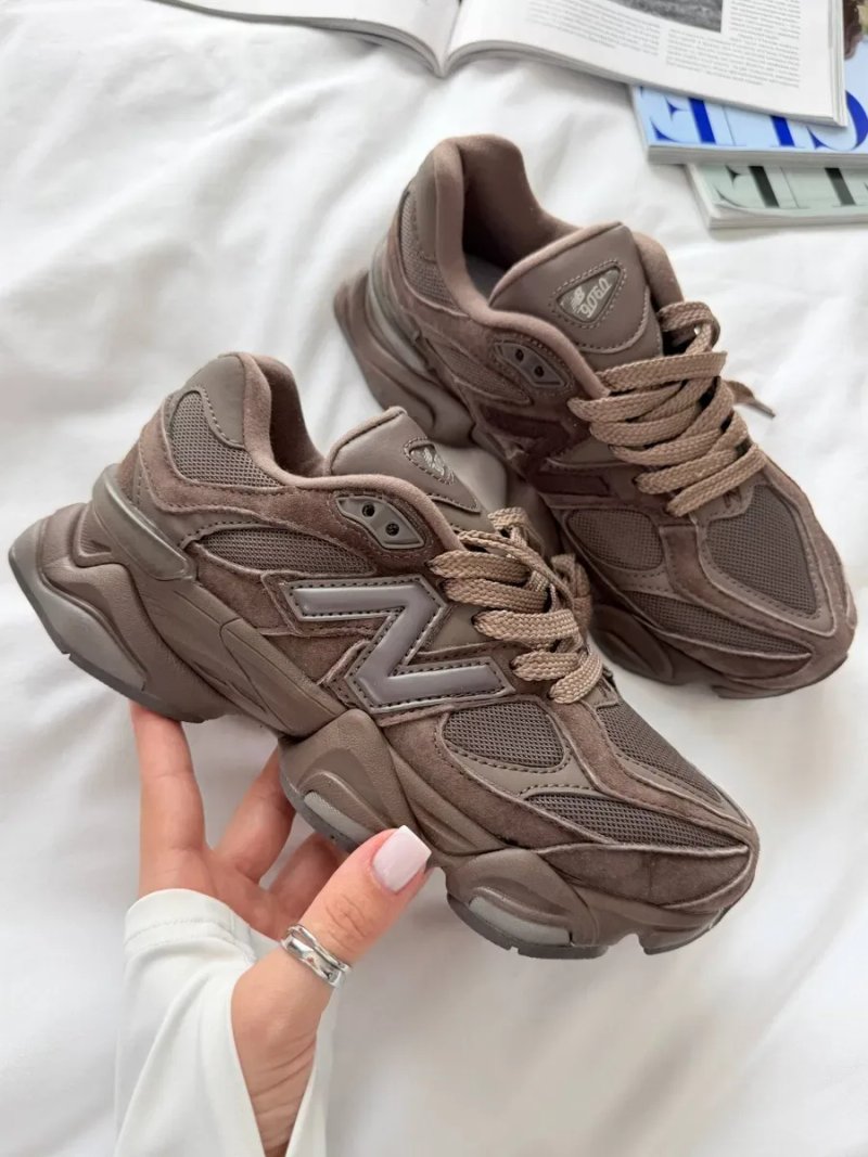 New Balance 9060 Chocolate жіночі кросівки ню беланс 9060 — фото 3