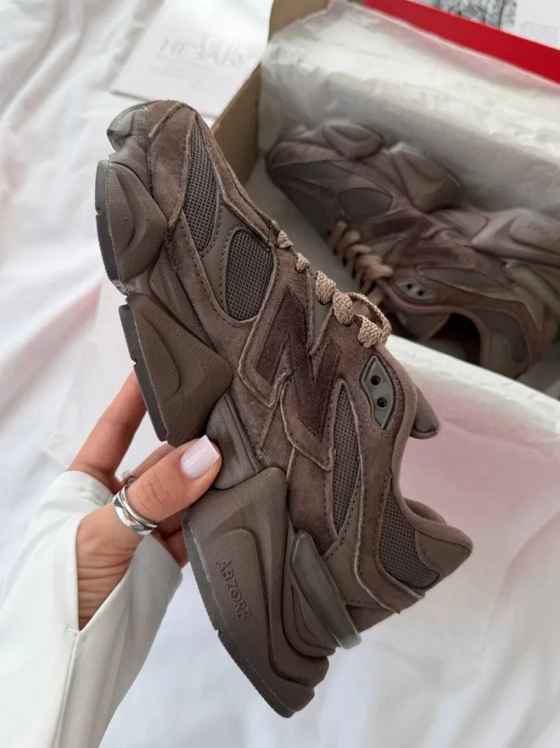 New Balance 9060 Chocolate жіночі кросівки ню беланс 9060 — фото 7