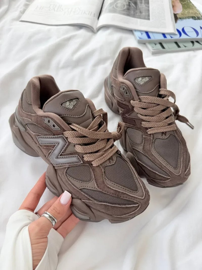 New Balance 9060 Chocolate жіночі кросівки ню беланс 9060 — фото 8