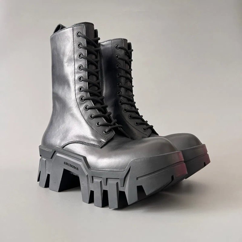 New Balenciaga Bulldozer Boots Leather Black/39-46/Преміум якість! — фото 2