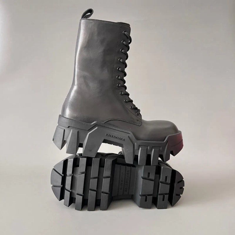 New Balenciaga Bulldozer Boots Leather Black/39-46/Преміум якість! — фото 3