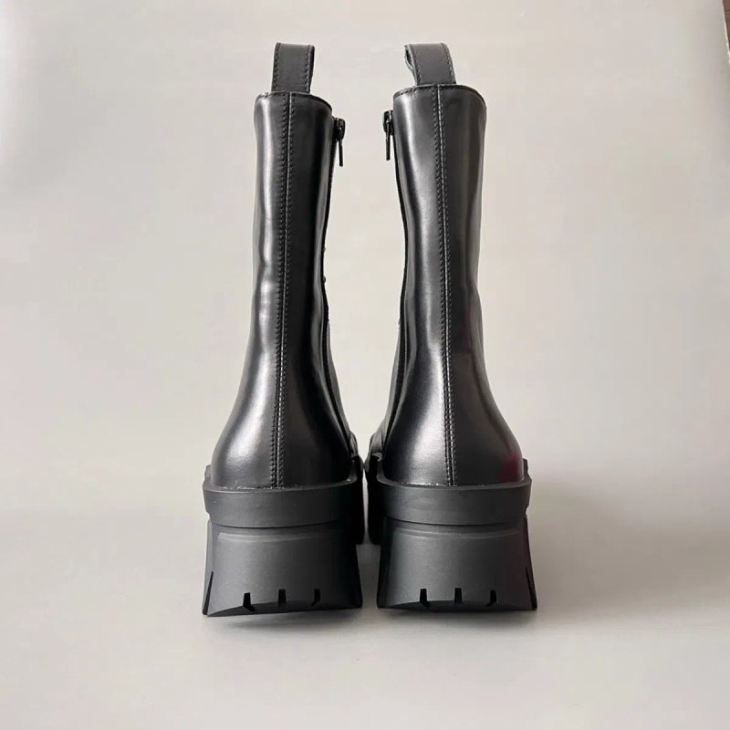 New Balenciaga Bulldozer Boots Leather Black/39-46/Преміум якість! — фото 6