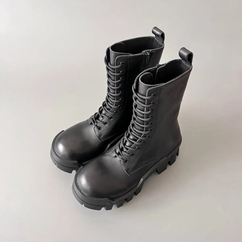 New Balenciaga Bulldozer Boots Leather Black/39-46/Преміум якість! — фото 7