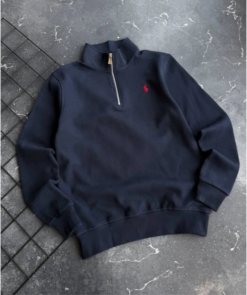 ‼️NEW‼️БЕЗ ПРЕДОПЛАТ‼️мужская кофта полу замок поло polo ralph lauren | кофта полу зип поло ральф | 1/3 Polo кофта | зипка Polo ralph lauren | polo | — фото 4
