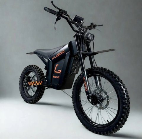 NEW! Електробайк KUGOO Wish 01 BLACK EDITION (2026) З регульованою підвіскою!