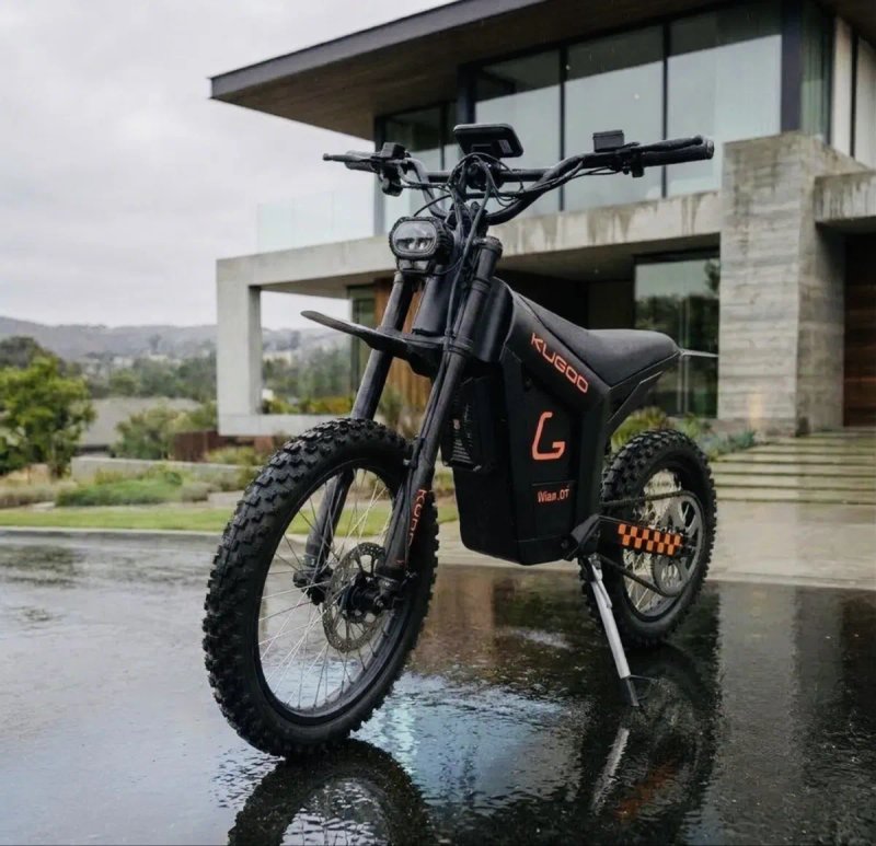 NEW! Електробайк KUGOO Wish 01 BLACK EDITION (2026) З регульованою підвіскою! — фото 6
