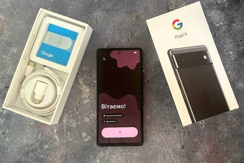 ⤷ NEW Google Pixel 6 Dual-sim 8/128gb - Black Neverlock гарантiя — фото 4