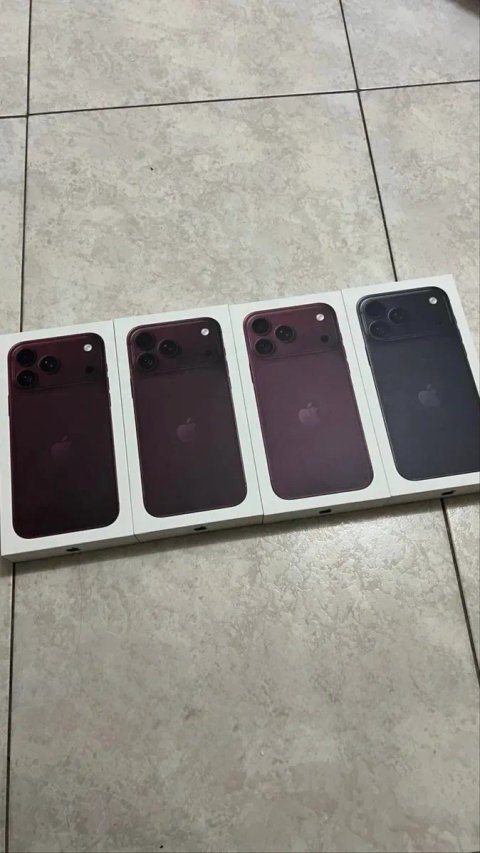 New Iphone 18 pro Max 256/512Gb Burgundy/Black, гарантія 12 міс