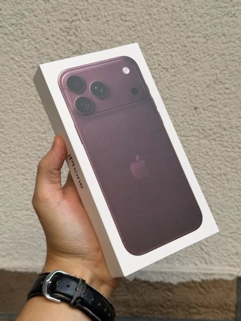 New iPhone 18 Pro Max 512gb Burgundy