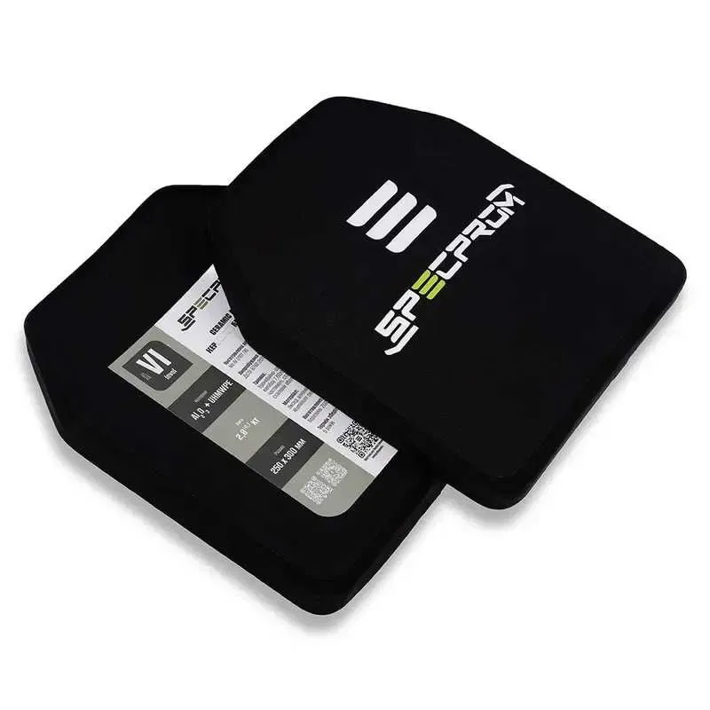 NEW! Керамічна бронеплита 6 класу ДСТУ SPECPROM 2.8 кг 25х30 см Греція — фото 7