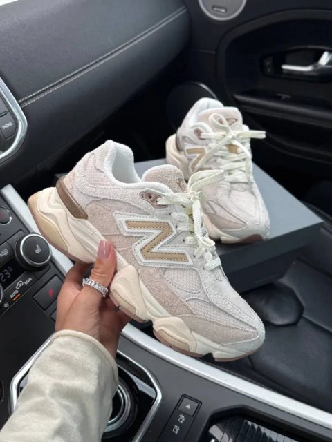 ‼️NEW‼️ New Balance 9060 Bisque Sea Salt трендові жіночі кросівки ню беланс 9060