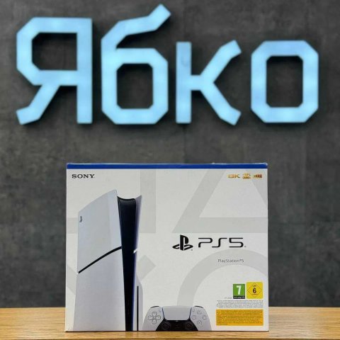 NEW PlayStation 5 Slim (BluRay) (1TB) + DualSense купуй у ЯБКО Рів'єра