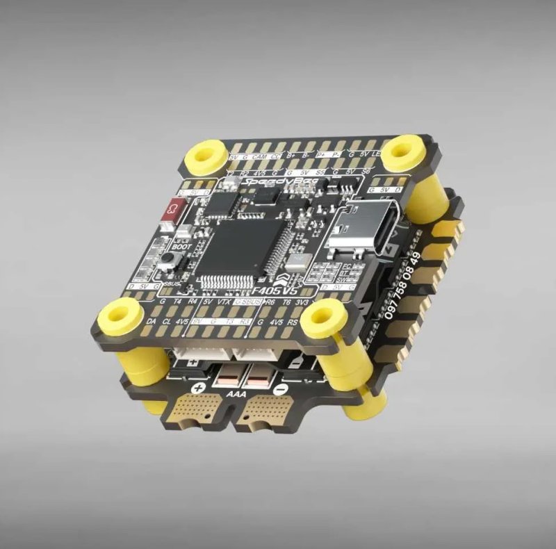 NEW Стек SpeedyBee F405 V5 OX32 55A 30x30 Model Aircraft FC&ESC Stack — фото 2