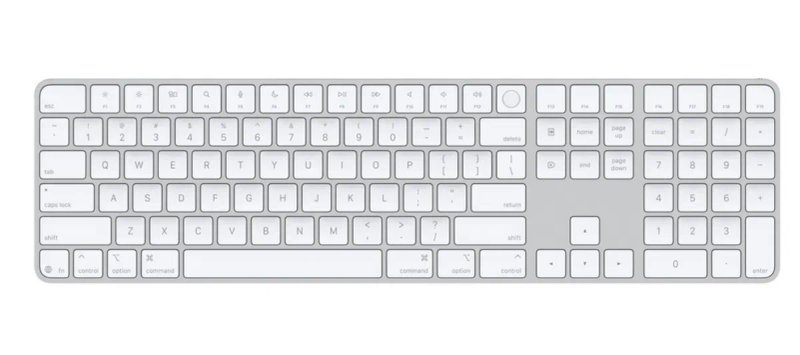 NEW! USB-C Magic Keyboard with Touch ID and Numeric Keypad (MXK73) — фото 5