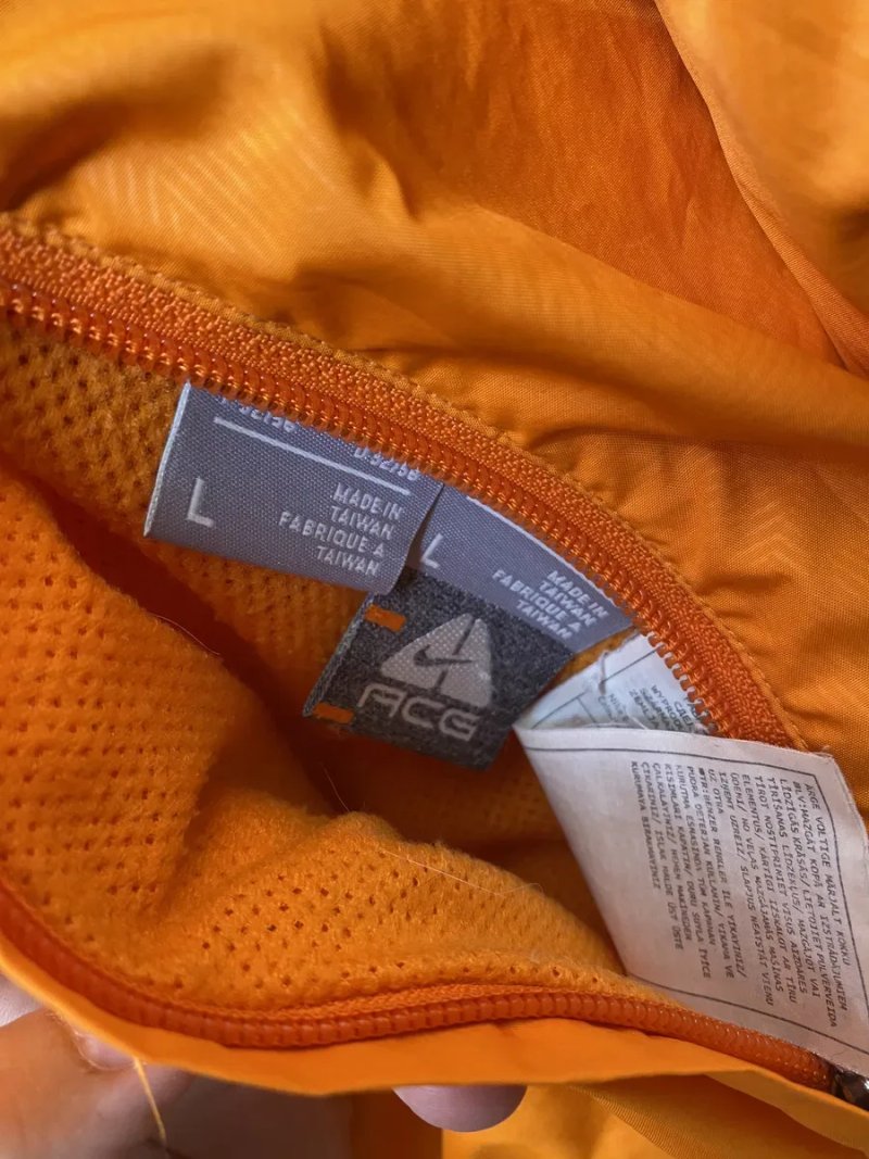 Nike ACG двухстороння курточка шерпа Vintage L розмір найк оригінал — фото 7
