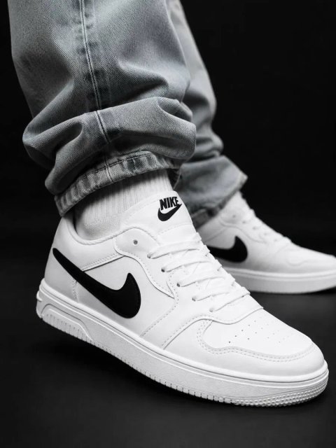 Nike  af 1 мужские кросовки найки Красовки найк белые Кросивки найки осень Найк аир форсы Базовые мужские кросовки