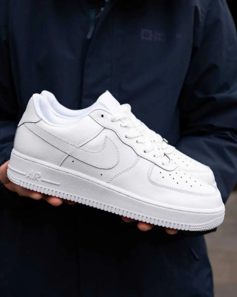 Nike Air Force 1 культові кросівки Найк Еір Форси 1 білі 36-46
