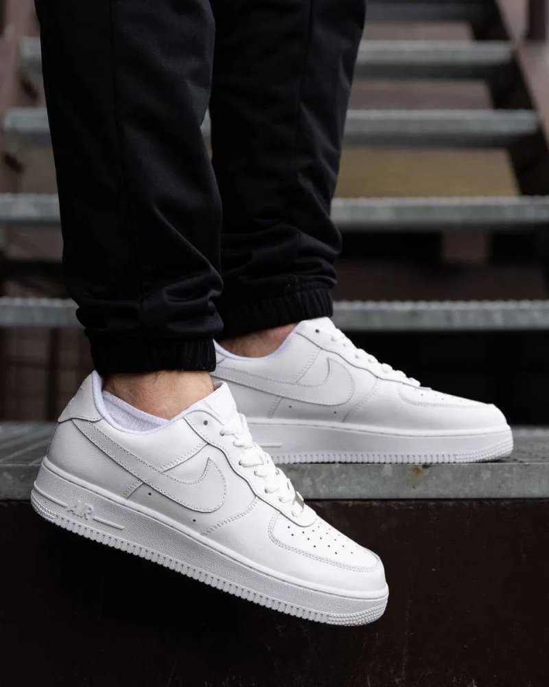 Nike Air Force 1 культові кросівки Найк Еір Форси 1 білі 36-46 — фото 2