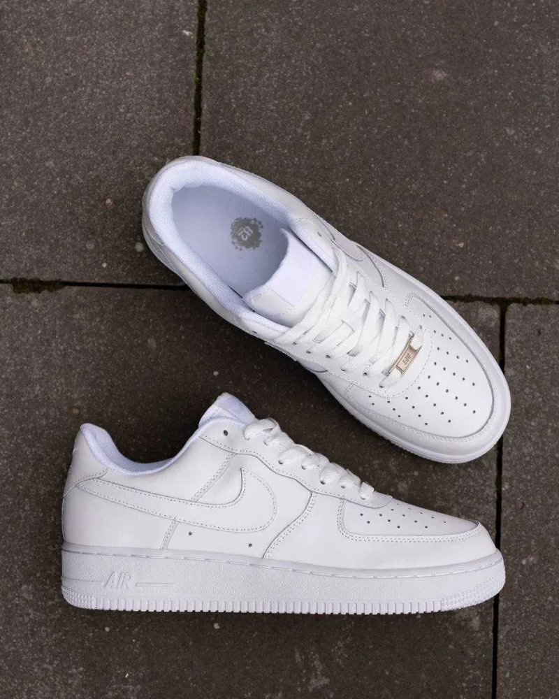 Nike Air Force 1 культові кросівки Найк Еір Форси 1 білі 36-46 — фото 6