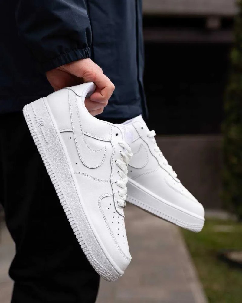 Nike Air Force 1 культові кросівки Найк Еір Форси 1 білі 36-46 — фото 8