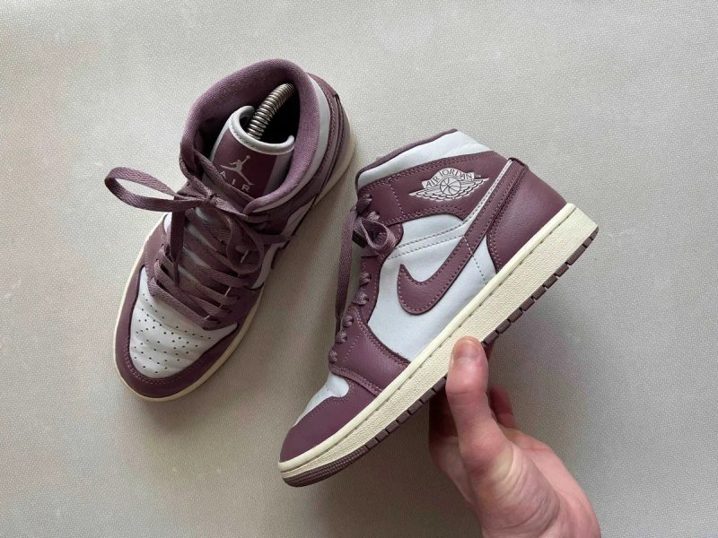 Nike air jordan 1, оригінал шкіряні кросівки — фото 2