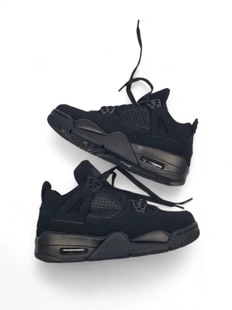 Nike Air Jordan 4 Retro Black Cat кросівки найк аір джордан 4 джордани — фото 2
