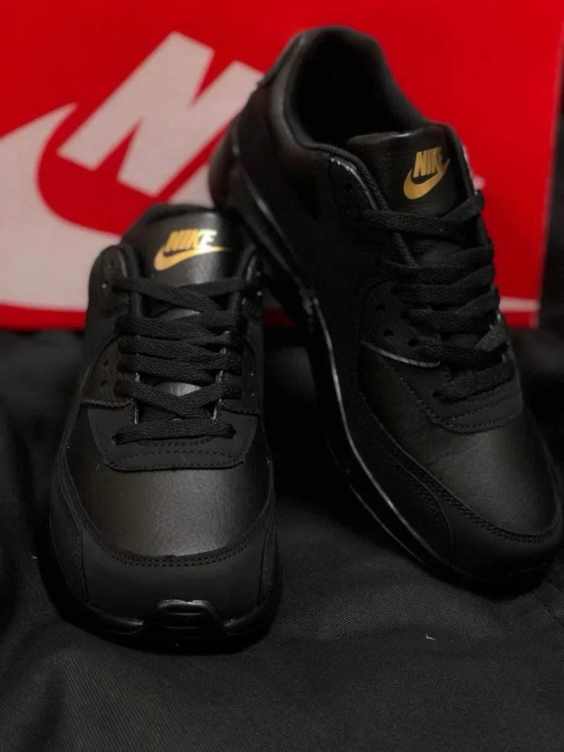Nike Air Max 90 черные кроссовки стильные молодежные кросовки найк аир макс 90 размеры в наличии 36/45 — фото 6