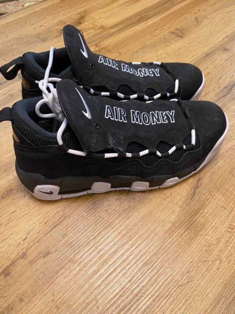 Nike Air More Money оригінал / кросівки Nike Air Money чорні 46 р