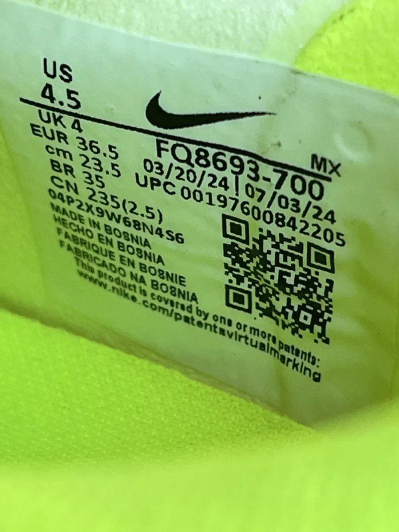 Nike Air Zoom Vapor 16 Elite Ag оригінал бутси дитячі розмір 35.5 (22.5см) 36 (23см) 36.5 (23.5см) нові FQ8693-700 — фото 7