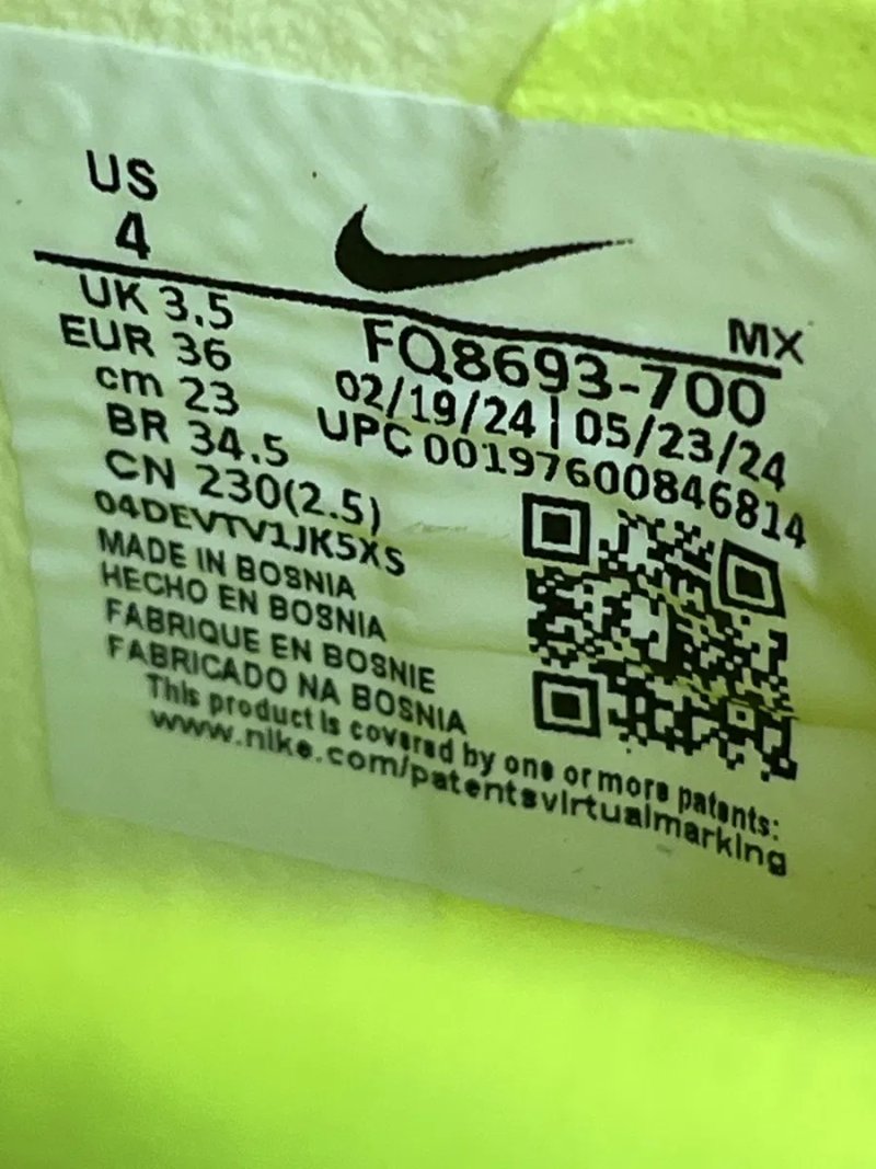 Nike Air Zoom Vapor 16 Elite Ag оригінал бутси дитячі розмір 35.5 (22.5см) 36 (23см) 36.5 (23.5см) нові FQ8693-700 — фото 8