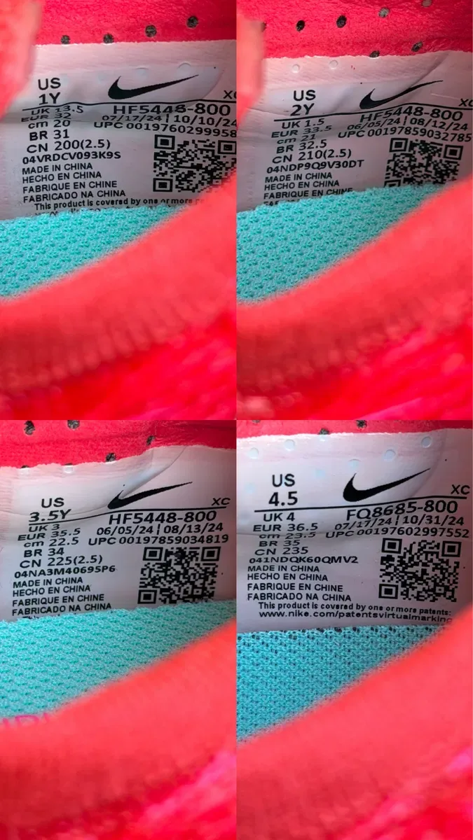 Nike Air Zoom Vapor 16 Pro оригінал бутси дитячі розмір 32 33 33.5 35.5 36 36.5 нові FQ8685-800 — фото 7