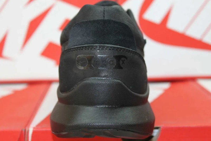 Nike - черные кроссовки кеды кросівки из натуральной кожи ( 15-22кожа) — фото 6