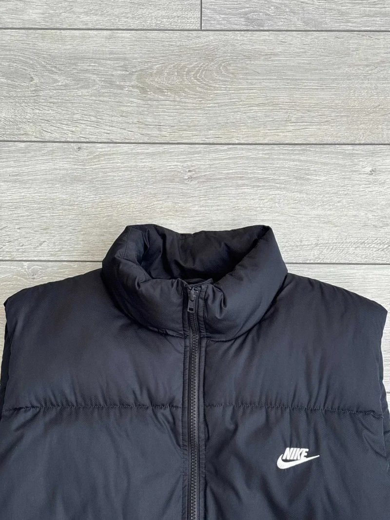 Nike Club Puffer Vest Sportswear Club Primaloft Black Size L Л Розмір Найк Чорна Чоловіча Жилетка Дута Безрукавка Жилет Куртка Без Рукавів Оригінал — фото 3