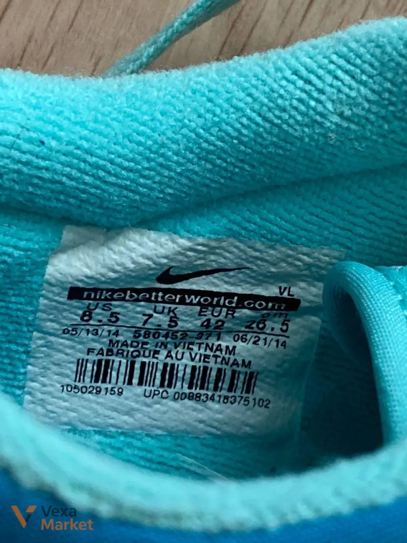 Nike Davinho Hyper Turquoise/Volt/White/Neo Turquoise чоловічі кросівки 42 розмір — фото 8