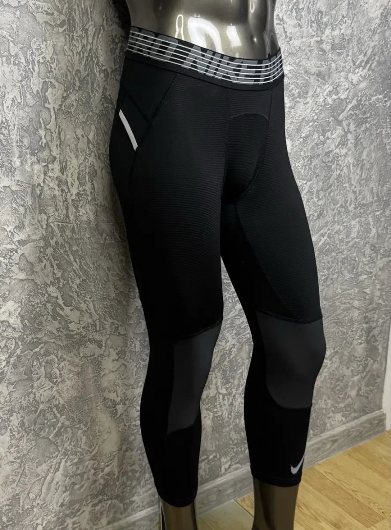 Nike dri-fit Pro термобелье XL размер мужские термо штаны спортивные черные — фото 7