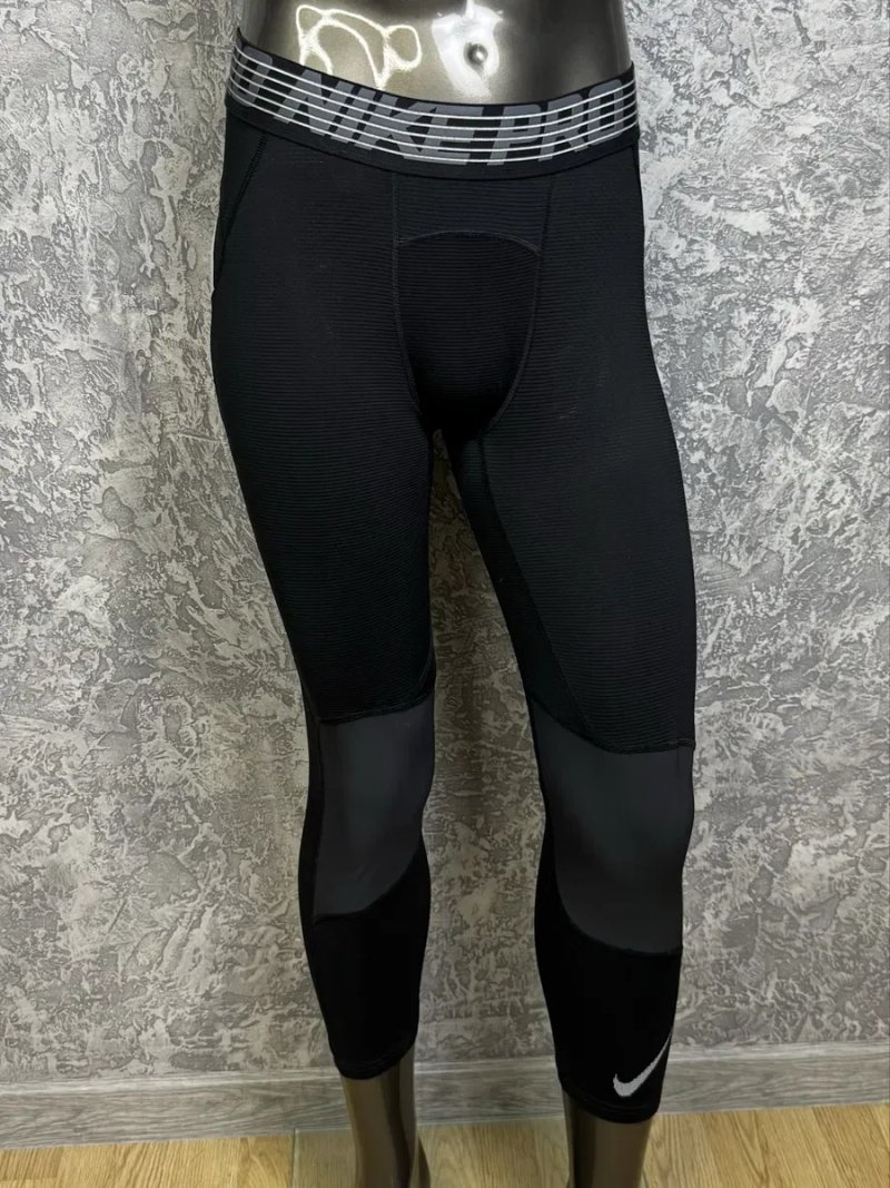 Nike dri-fit Pro термобелье XL размер мужские термо штаны спортивные черные — фото 8