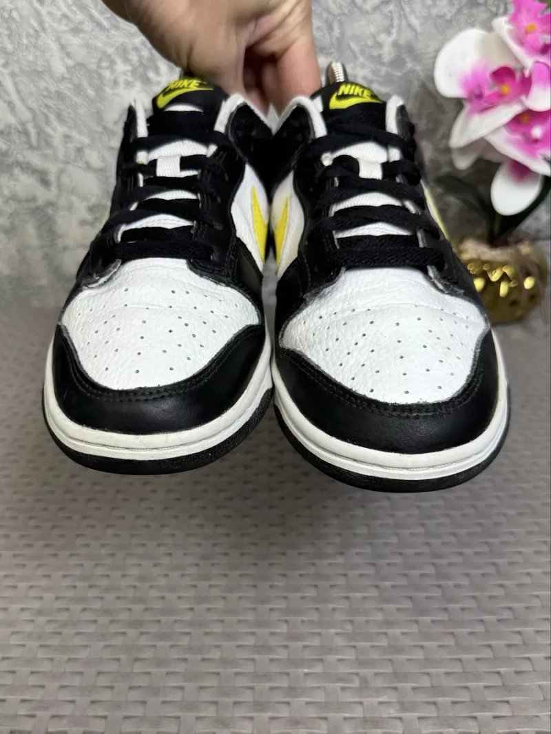 Nike Dunk Low кроссовки 42 размер баскетбольные кожаные — фото 5