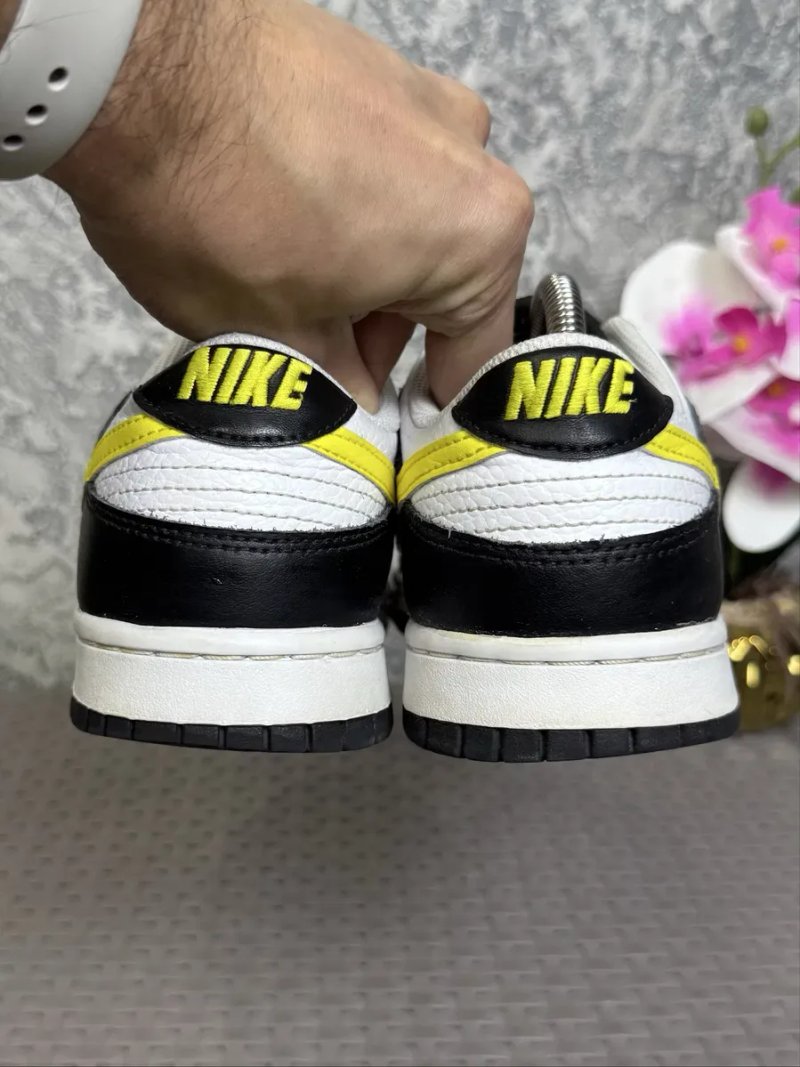 Nike Dunk Low кроссовки 42 размер баскетбольные кожаные — фото 7