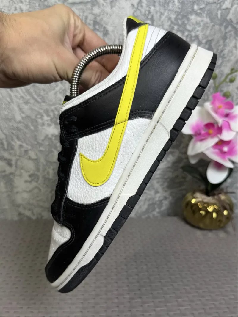 Nike Dunk Low кроссовки 42 размер баскетбольные кожаные — фото 8
