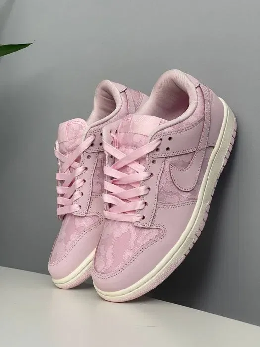 Nike Dunk Low Lace Pack Pink Regal трендові жіночі кросівки найк данк — фото 6