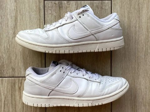 Nike Dunk Low Triple White, EUR: 38 / 24.5 см