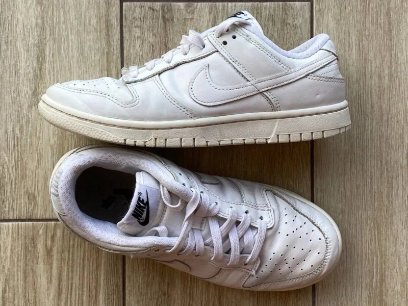 Nike Dunk Low Triple White, EUR: 38 / 24.5 см — фото 2