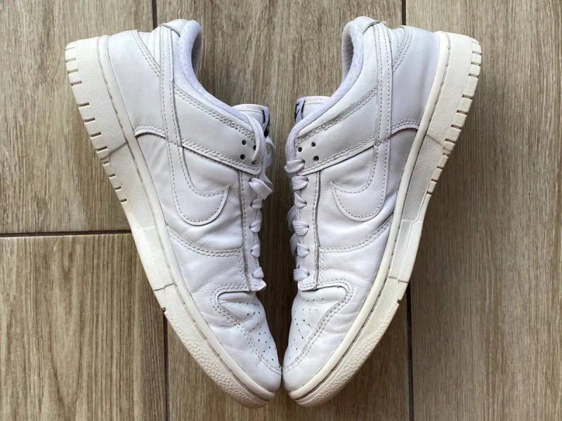 Nike Dunk Low Triple White, EUR: 38 / 24.5 см — фото 3