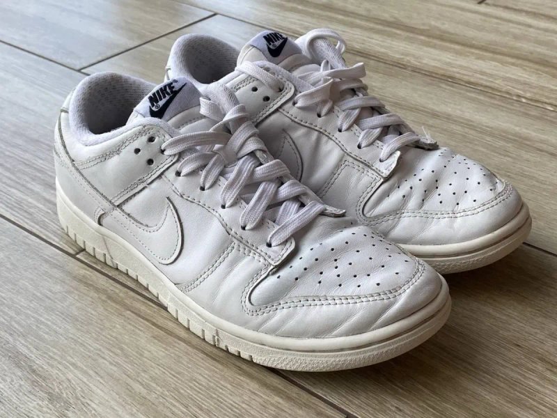Nike Dunk Low Triple White, EUR: 38 / 24.5 см — фото 7