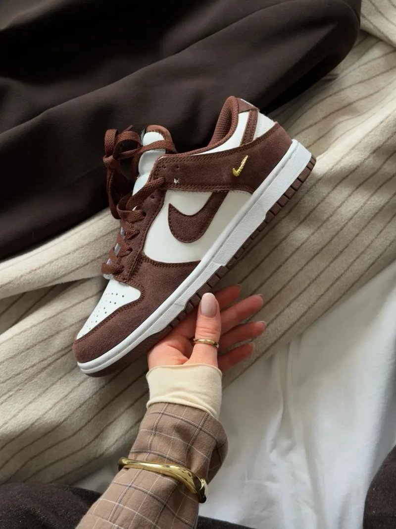 Nike Dunk Sail Red Sepia Brown жіночі кросівки найк данк — фото 2