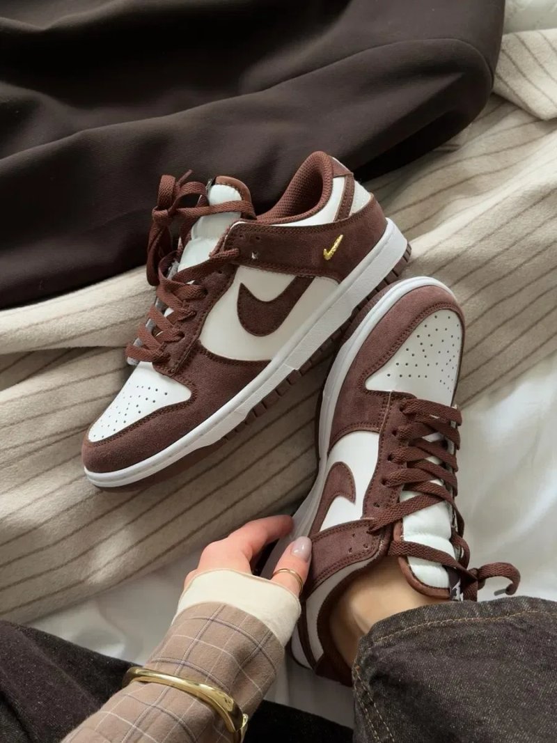 Nike Dunk Sail Red Sepia Brown жіночі кросівки найк данк — фото 4