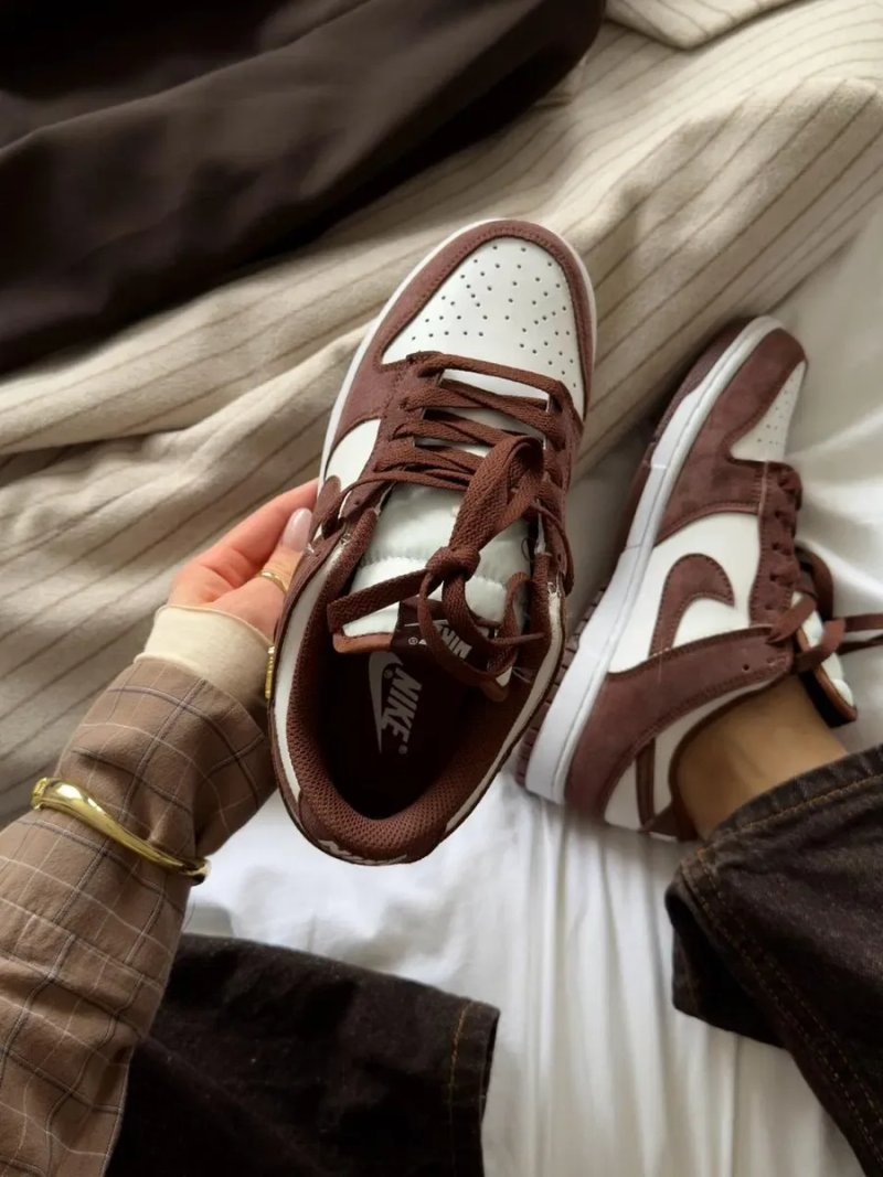 Nike Dunk Sail Red Sepia Brown жіночі кросівки найк данк — фото 5
