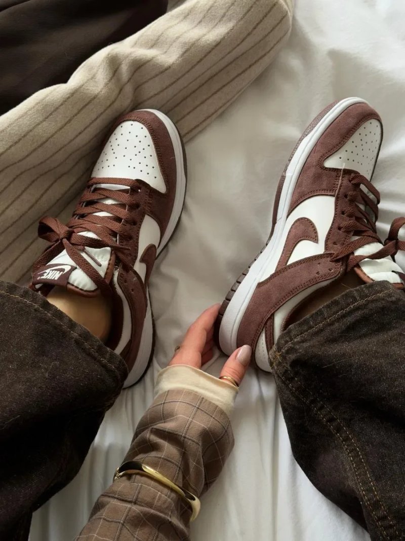 Nike Dunk Sail Red Sepia Brown жіночі кросівки найк данк — фото 6