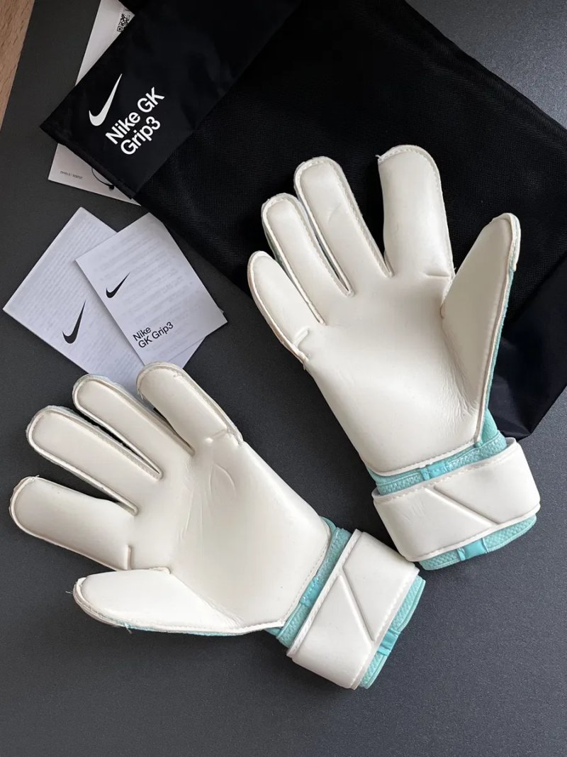 Nike GK Grip 3 оригінал воротарські рукавиці дитячі розмір 6 нові FB2998-010 — фото 3